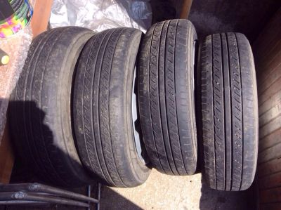Лот: 5878720. Фото: 1. Toyota Ractis колеса 175/60R16... Шины на дисках