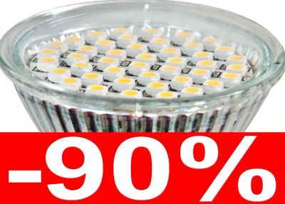 Лот: 3516324. Фото: 1. Новые G5.3 Cветодиодные 3w Бесплатная... Другое освещение