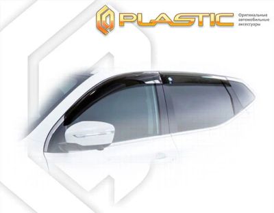 Лот: 14340844. Фото: 1. Nissan Qashqai 2013- Ветровики... Детали тюнинга