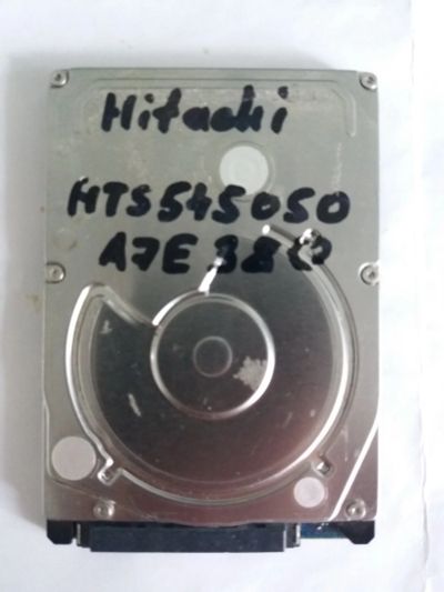 Лот: 12074785. Фото: 1. HDD Hitachi 500Gb HTS545050A7E380... Жёсткие диски (HDD)