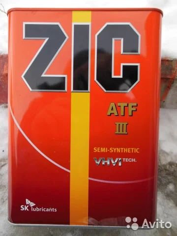 Лот: 8751195. Фото: 1. Масло ZIC ATF 3 трансмиссионное. Масла, жидкости