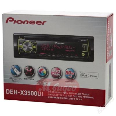Лот: 2817358. Фото: 1. Pioneer DEH-X3500UI. Автомагнитолы