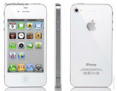 Лот: 8380878. Фото: 1. Смартфон Iphone 4s 32gb White. Смартфоны