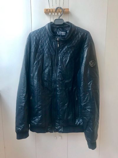 Лот: 11692160. Фото: 1. Куртка из эко-кожи Armani. Верхняя одежда