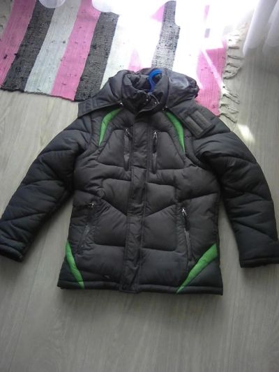 Лот: 9759906. Фото: 1. пуховик на подростка. Верхняя одежда