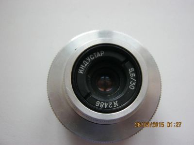 Лот: 5292044. Фото: 1. Объектив Индустар 5,6/30. Объективы