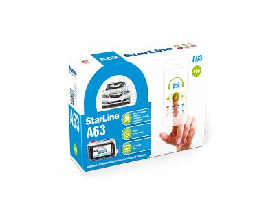 Лот: 17255027. Фото: 1. Сигнализация StarLine A63 GSM... Автомобильные сигнализации