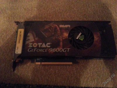 Лот: 2344659. Фото: 1. Видеокарта GeForce 9600GT. Видеокарты