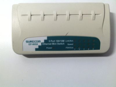 Лот: 6128376. Фото: 1. Коммутатор Surecom EP-805X 5 портов... Коммутаторы