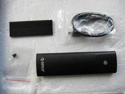 Лот: 20944582. Фото: 1. Контейнер для SSD Orico M.2 NVMe... Шлейфы, кабели, переходники