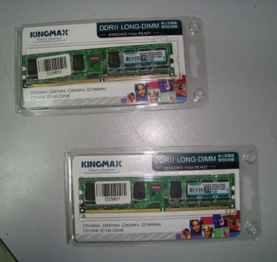 Лот: 6036411. Фото: 1. DDR2-1066 1024MB Kingmax DDRII... Оперативная память