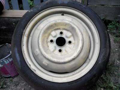 Лот: 4229429. Фото: 1. Банан запасное колесо. Шины на дисках