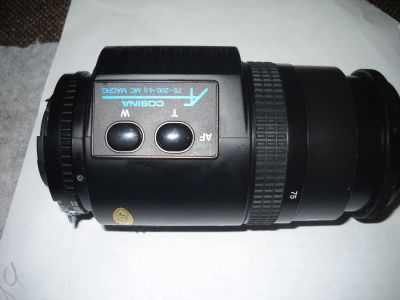 Лот: 11118030. Фото: 1. объектив Cosina AF MC 75-200 mm... Объективы