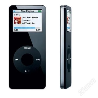 Лот: 946710. Фото: 1. iPod Nano 1st gen black. Плееры