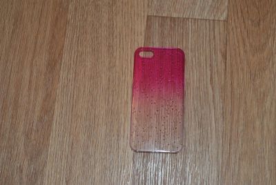 Лот: 3946185. Фото: 1. Чехол бампер на iphone 5 5s розовый... Чехлы, бамперы