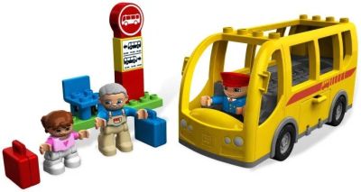 Лот: 15087857. Фото: 1. Лего Дупло "Автобус" Lego Duplo. Конструкторы