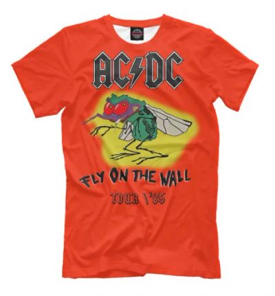 Лот: 22948127. Фото: 1. Мужская футболка AC/DC Rock Band. Футболки, поло