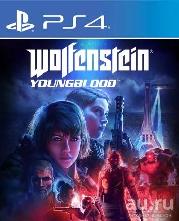 Лот: 14236524. Фото: 1. Wolfenstein: Youngblood. Русс... Игры для консолей