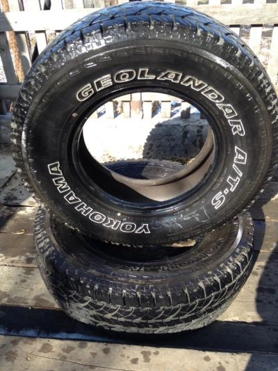 Лот: 5308608. Фото: 1. Yokohama Geolandar AT-S G012 235... Шины