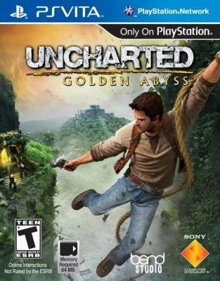 Лот: 14910215. Фото: 1. Uncharted Golden Abyss PS Vita. Игры для консолей