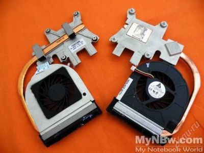 Лот: 990151. Фото: 1. охлаждение от ноутбука HP COMPAQ. Системы охлаждения