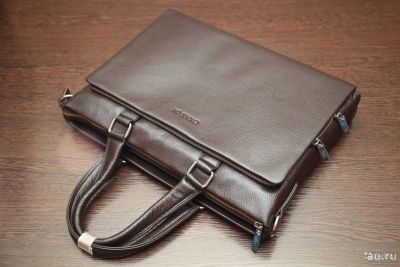 Лот: 9764413. Фото: 1. Стильная мужская сумка-портфель... Сумки