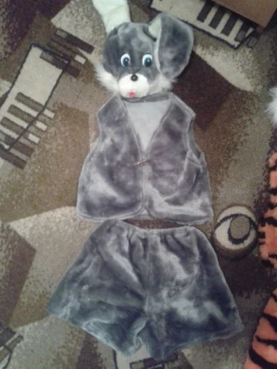 Лот: 4766443. Фото: 1. костюм зайчика. Детские карнавальные, праздничные костюмы
