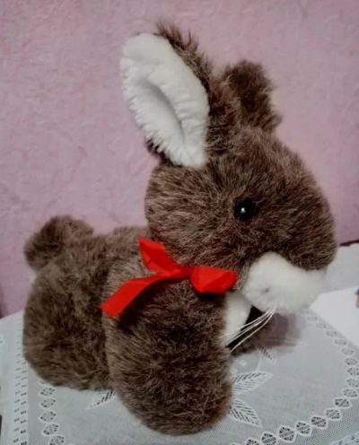 Лот: 24872856. Фото: 1. Кролик. Мягкая игрушка. Мягкие