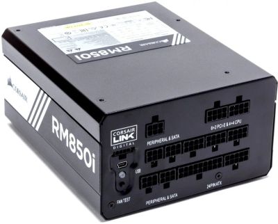 Лот: 16880627. Фото: 1. блок питания Corsair RMi 850W. Корпуса, блоки питания