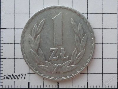 Лот: 1883653. Фото: 1. 1 злотый Польша 1974г. Европа