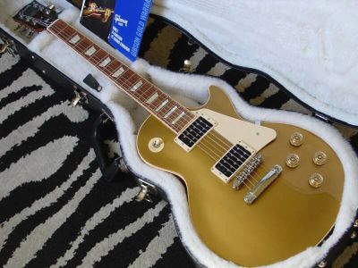 Лот: 8695758. Фото: 1. Gibson Les Paul Signature T Gold... Гитары