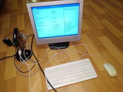 Лот: 10641396. Фото: 1. Неттоп Foxconn + монитор Samsung... Компьютеры в сборе