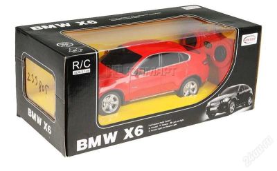 Лот: 976789. Фото: 1. BMW X6 1:24 радиоуправляемая модель. Автомоделизм