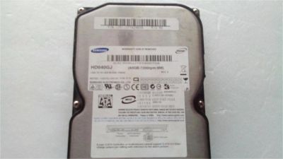 Лот: 10480019. Фото: 1. Жесткий диск 40 gb samsung hd040gj. Жёсткие диски