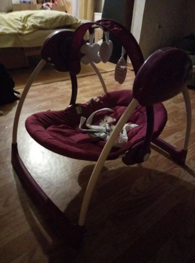 Лот: 10168074. Фото: 1. качалка детская happy baby. Ходунки, прыгунки, качели