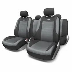Лот: 14471408. Фото: 1. EVO-1105 BK/D.GY (M) Авточехлы... Чехлы, коврики, оплетки руля