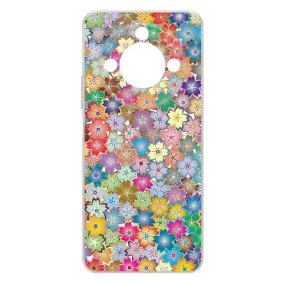 Лот: 25086570. Фото: 1. Чехол Krutoff Clear Case "Цветочный... Чехлы, бамперы