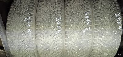 Лот: 24424346. Фото: 1. 4шт. 205-60-16 Nokian Nordman... Шины