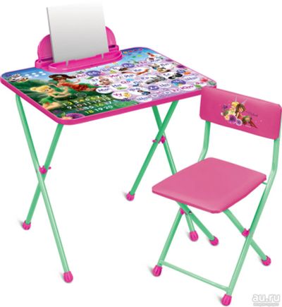 Лот: 14990471. Фото: 1. Комплект детской складной мебели... Столики, стулья, парты