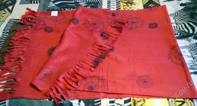 Лот: 2337479. Фото: 1. Шаль флисовая. Шарфы, платки