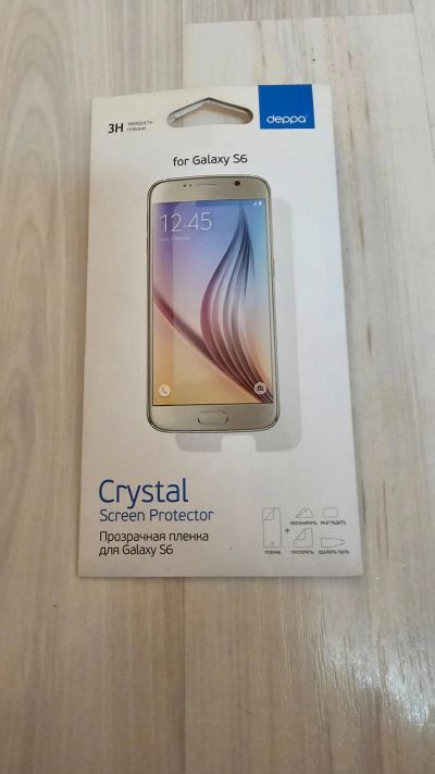 Лот: 23283619. Фото: 1. Плёнка Galaxy S 6. Защитные стёкла, защитные плёнки