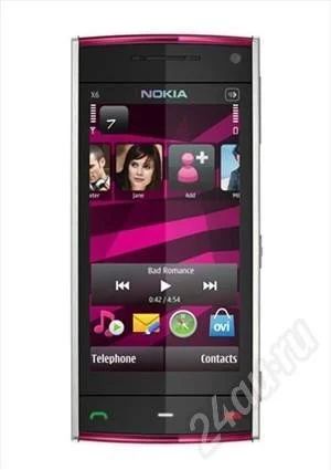 Лот: 377996. Фото: 1. Nokia X6 (копия 1:1) - 2sim, TV... Кнопочные мобильные телефоны