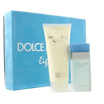 Лот: 11376361. Фото: 1. D&g woman Light Blue Набор: Туалетная... Женская парфюмерия