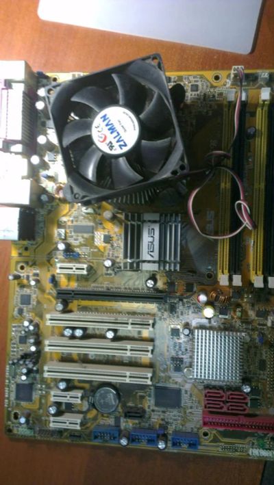 Лот: 9069224. Фото: 1. Материнская плата ASUS P5B c с... Материнские платы