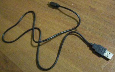 Лот: 1633095. Фото: 1. Кабель USB -> miniUSB, около 50... Шлейфы, кабели, переходники