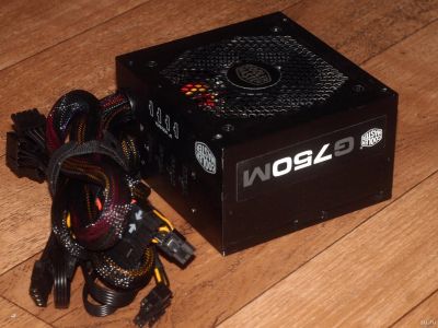 Лот: 13203903. Фото: 1. Cooler Master G750M 80+Bronze. Корпуса, блоки питания