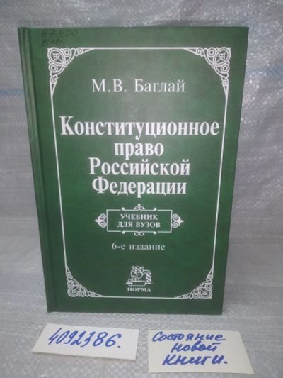 Лот: 25678937. Фото: 1. (4092386)Конституционное право... Юриспруденция
