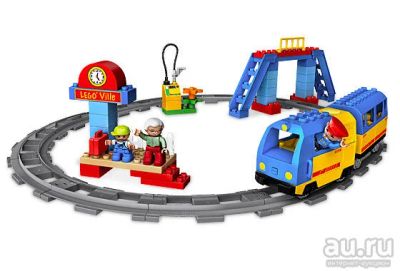 Лот: 8141511. Фото: 1. Набор Lego Duplo 5608 Поезд для... Конструкторы