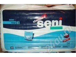 Лот: 443920. Фото: 1. Продам взрослые памперсы Seni. Другое (медицина)