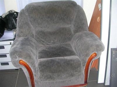 Лот: 2423691. Фото: 1. уютное мягкое кресло в хорошем... Другое (мебель)
